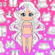 Ícone do programa: Chibi Doll Coloring  Dres…
