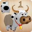 プログラムのアイコン：Animals Puzzle for Kids