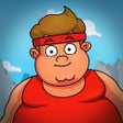 プログラムのアイコン：Fat Guy Fit Climb: Flabby…