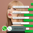 Ikon program: Lisa BlackPink : Fake cha…