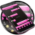 SMS Messages Gloss Pink Theme