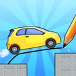 أيقونة البرنامج: Draw Bridge: Save the Car