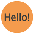 プログラムのアイコン：Hello
