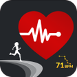 أيقونة البرنامج: Heart Monitor  Pulse Chec…