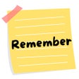 Ikon program: Remember: Stickies Widget