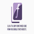 Icon of program: Easy Copy That Font Code