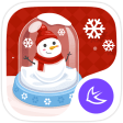 Merry Christmas Cute Snowman -- APUS theme