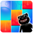 プログラムのアイコン：Cartoon Cat Scary Piano T…