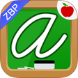 ไอคอนของโปรแกรม: Alphabet & Numbers Cursiv…