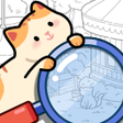 أيقونة البرنامج: Find Hidden Meow: Cat Sea…