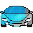 Cars Color by Number - Pixel Art, Sandbox Coloring