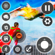 أيقونة البرنامج: Flying Robot Games: Super…