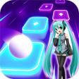 Icon of program: Miku Dancing Tiles Hop