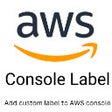 ไอคอนของโปรแกรม: AWS Console Label