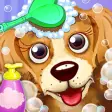 Pets Wash  Dress up - Play Care Love Baby Pets