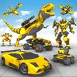 Dino War Robot Car Battle