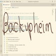 プログラムのアイコン:Backupheim - A batch file…