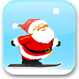 Symbol des Programms: Santa Snowboard
