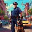程序图标：US Police Dog Crime Chase…