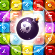 Иконка программы: Jewelry Blast : ZOMBIE DU…