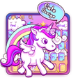 Ikona programu: Unicorn Rainbow Keyboard