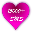Ikona programu: 15000 Love SMS Messages