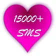 15000 Love SMS Messages