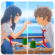 プログラムのアイコン：Couple Anime Wallpaper HD
