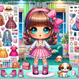 程序图标：DIY Paper Doll Chibi Dres…