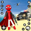 Icon of program: Grand Stickman Miami Rope…