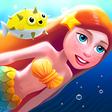 Иконка программы: Bubble Fins - Bubble Shoo…