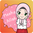 Sticker WA Muslimah Hijab Lucu