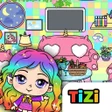 プログラムのアイコン：Tizi Town Home Decoration…