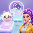 ไอคอนของโปรแกรม: Cat Jump: Beat Song Music…