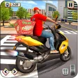 Delivery Pizza Boy Driving Simulator New Bike Game