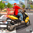 Delivery Pizza Boy Driving Simulator New Bike Game