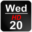 أيقونة البرنامج: Date In Status Bar HD