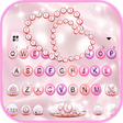Pink Pearl Hearts Theme icon