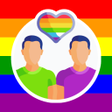 程序图标：Gay Chat  Single Men Dati…