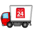 Ikona programu: 24Shopping POD - Transpor…