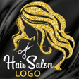 Ikon program: Hair Salon Logo Maker