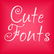 程序图标：Cute Fonts for FlipFont