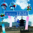 プログラムのアイコン：京の夏 for HOMEきせかえテーマ