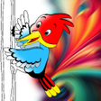 Ícone do programa: Pica Pau Coloring Book