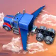 Free Flying Jet Truck Simulator: Transformer Car