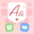 프로그램 아이콘: Fonts - Keyboardskins  em…