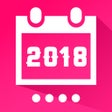 Ícone do programa: Lock screen Calendar Them…