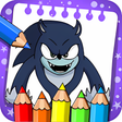 プログラムのアイコン：Soni Coloring Boom Hedgeh…