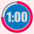 أيقونة البرنامج: 1 minute timer