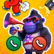 أيقونة البرنامج: Funny Prank Call - Santa …
